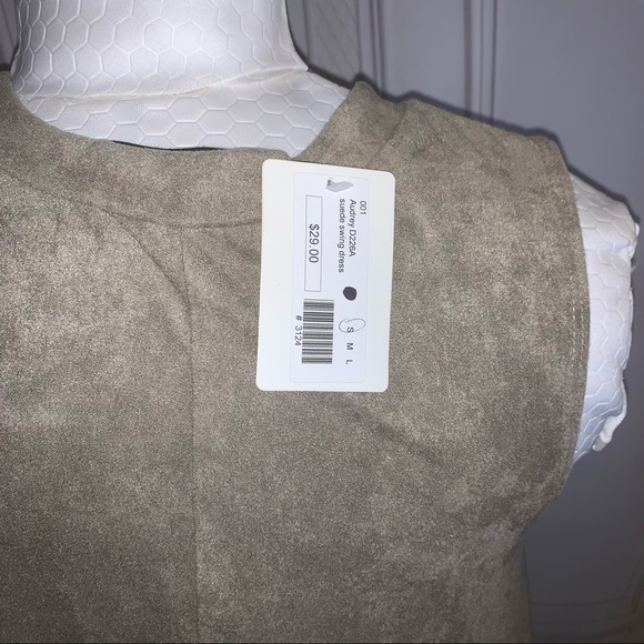 Suede swing dress - Picture 5 of 5